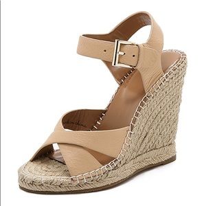 Joie Lena espadrille wedged 38 nude